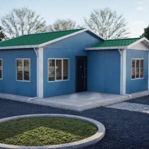 2+1 Tek Katlı Prefabrik Ev 49 m2