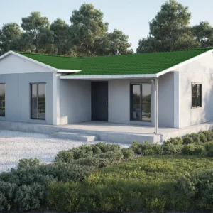 3+1 Tek Katlı Prefabrik Ev 117 m2