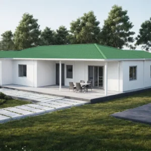 3+1 Tek Katlı Prefabrik Ev 166 m2