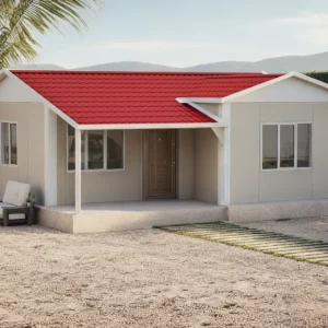 1+1 Tek Katlı Prefabrik Ev 49 m2