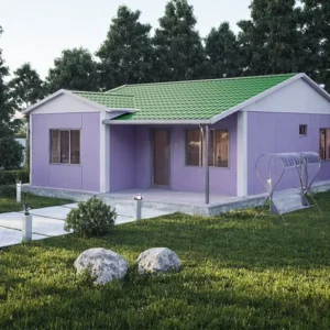 2+1 Tek Katlı Prefabrik Ev 68 m2