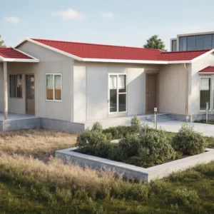 3+1 Tek Katlı Prefabrik Ev 81 m2