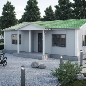 3+1 Tek Katlı Prefabrik Ev 82 m2
