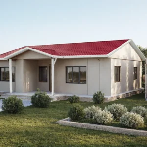 3+1 Tek Katlı Prefabrik Ev 95 m2