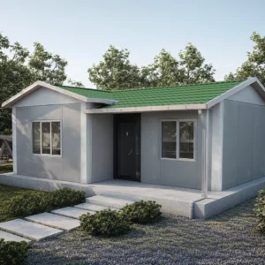 1+1 Tek Katlı Prefabrik Ev 40 m2