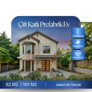 Çift Katlı Prefabrik Ev
