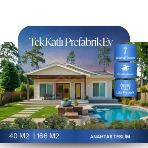 Tek Katlı Prefabrik Ev